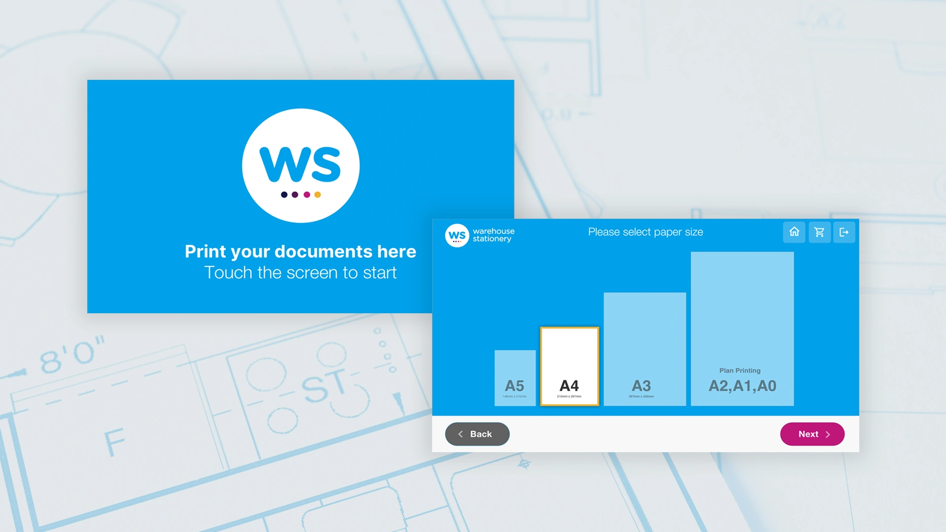 Document Printing Kiosk