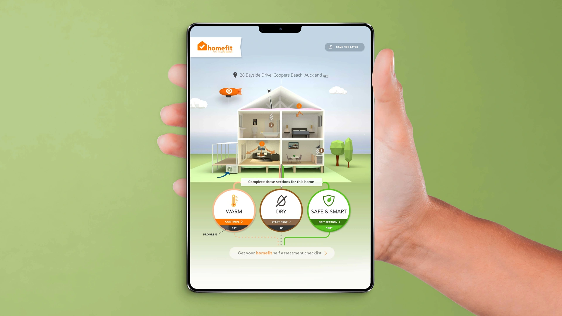 Homefit Online Check and Assessment